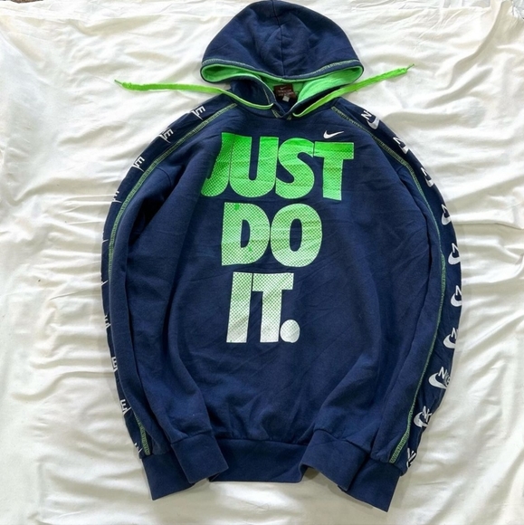 Nike Retro Vintage Just Do it Hoodie - Picture 4 of 7
